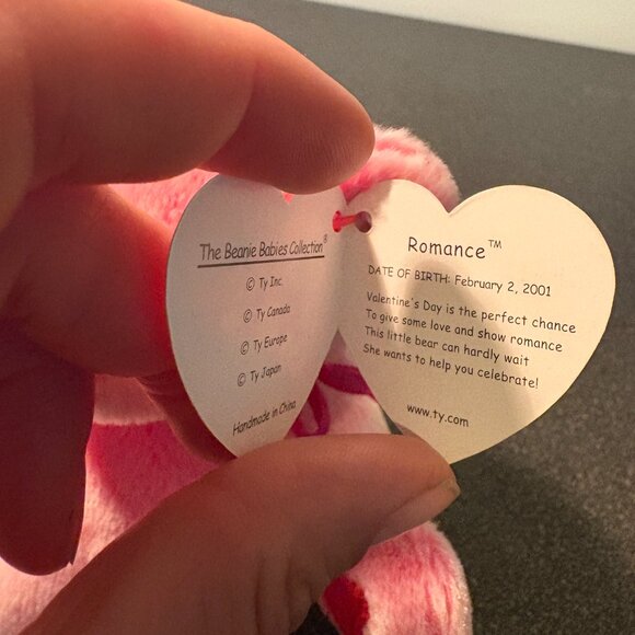 Ty Beanie Baby - Romance the Bear - MWMT! - Picture 2 of 5